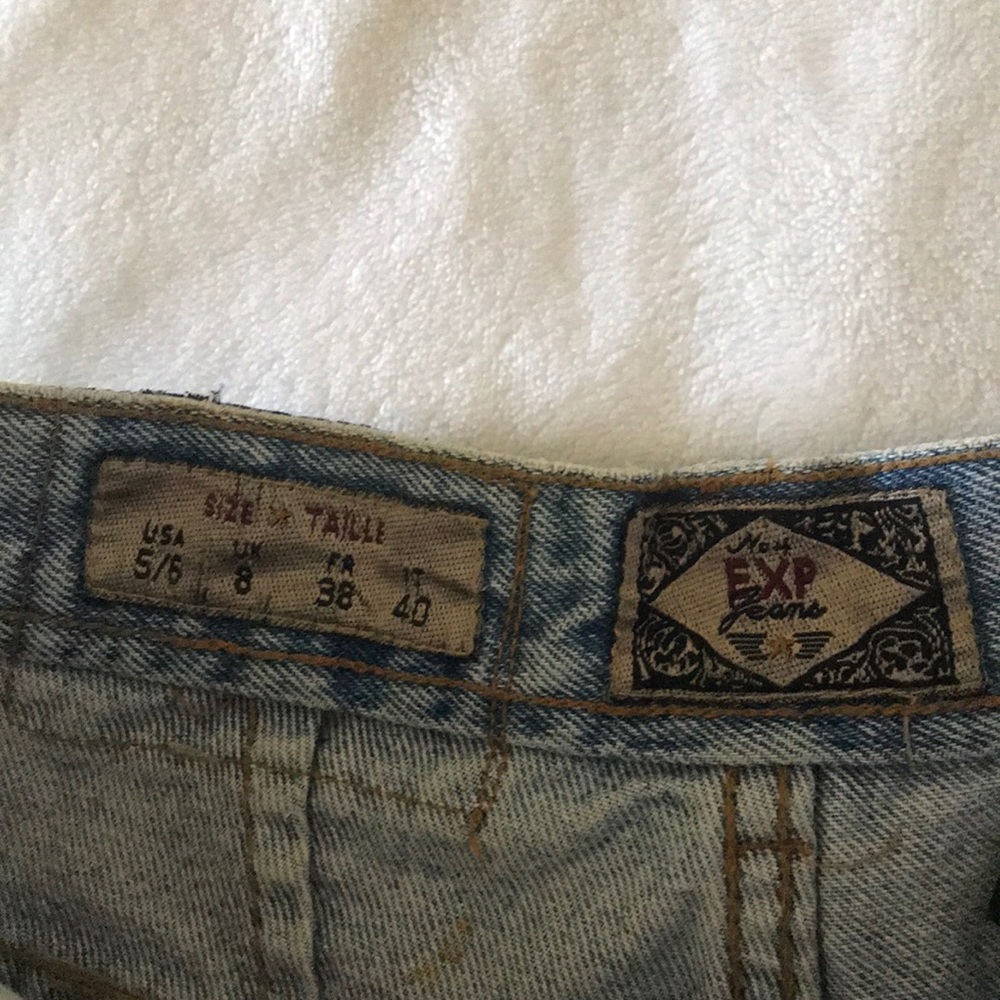 Vintage Express High Waisted Shorts - Picture 3 of 4